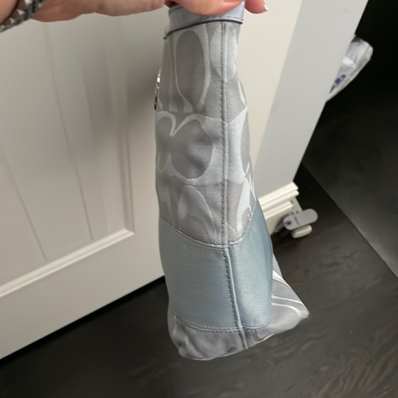 Coach Penelope optic Jakard signature canvas bag blue - Picture 3 of 12